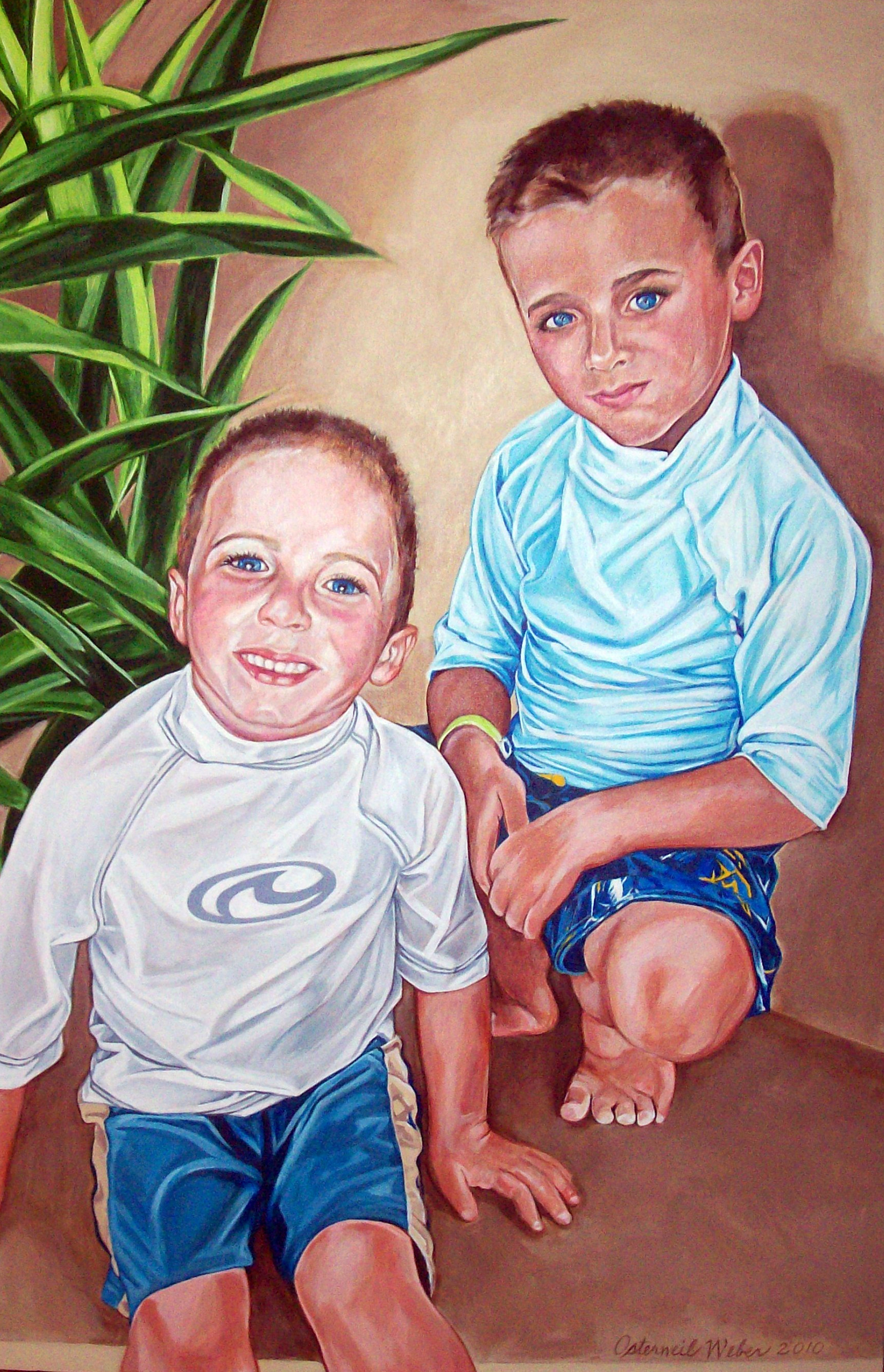Portrait of (Calvin and Nathan.  2010   28