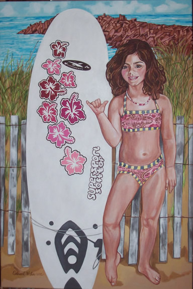Portrait by Suzanne Osterweil Weber.